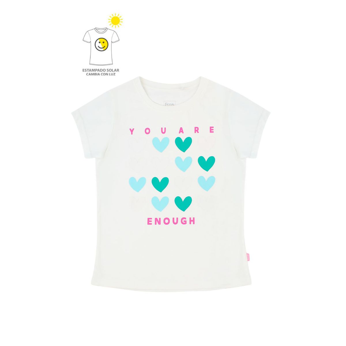 FICCUS - Polera Niño Day To Day 2610691 Beige Ficcus