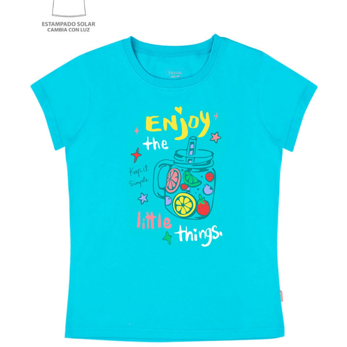 FICCUS - Polera Niño Day To Day 2610691 Beige Ficcus