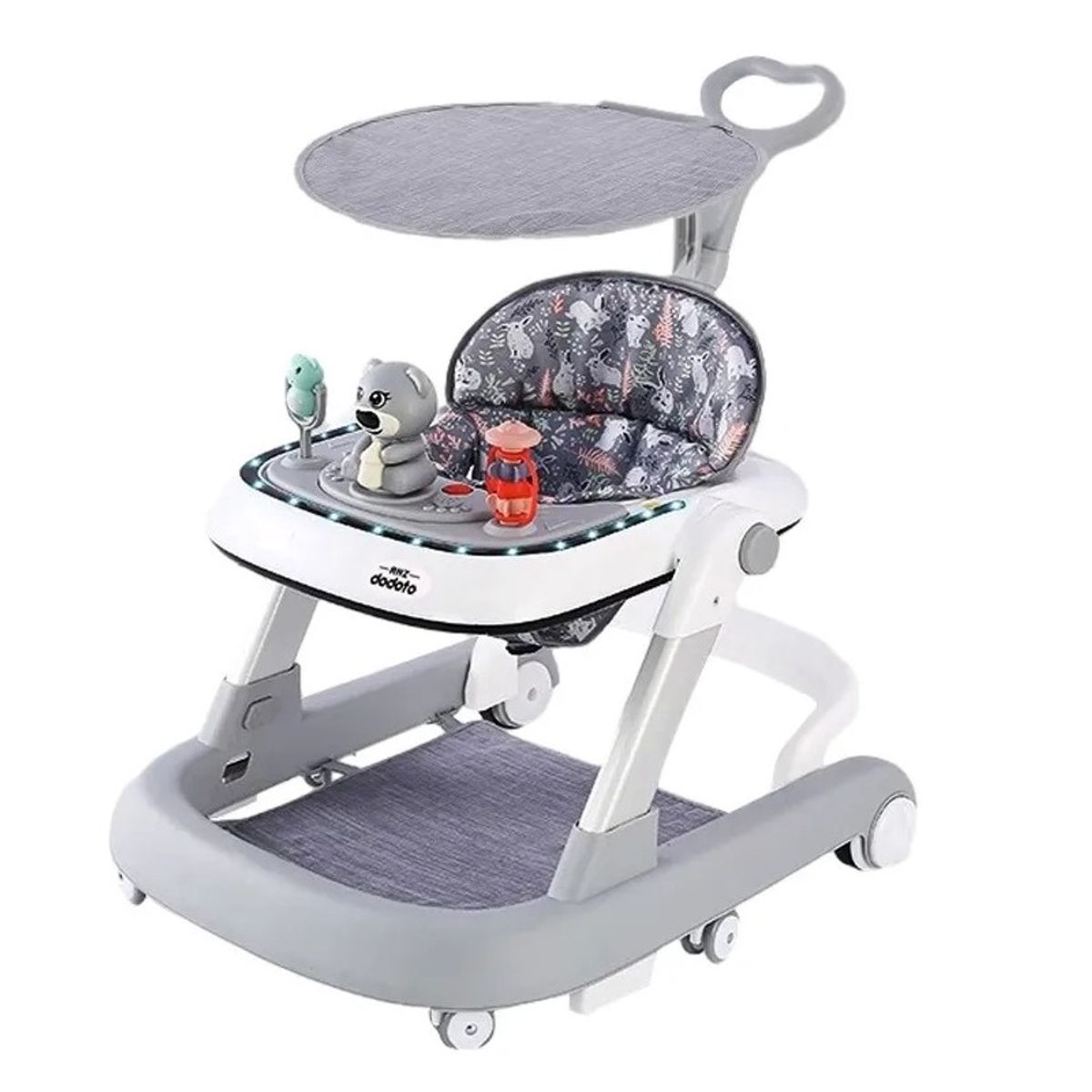 TATEE - Caminador Andador cochecito Musical Multifuncional 6 en 1