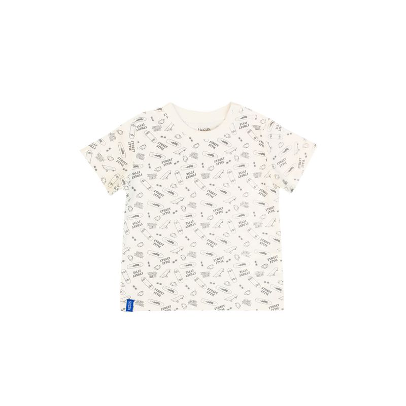 FICCUS - Polera Niño Day To Day 2610691 Beige Ficcus