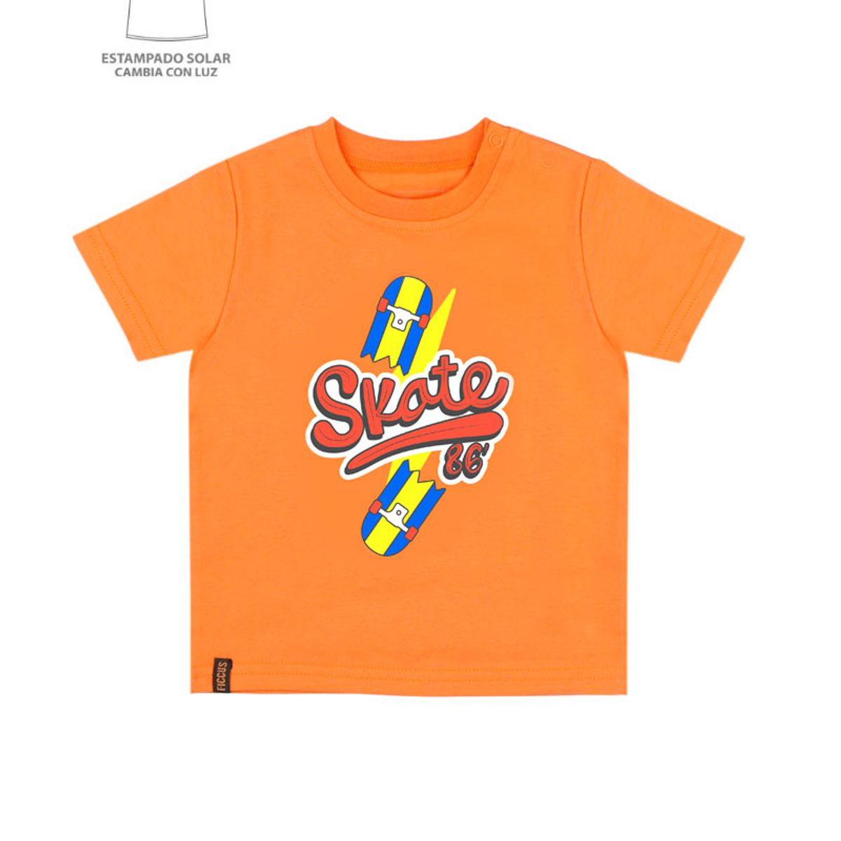 FICCUS - Polera Niño Day To Day 2610691 Beige Ficcus