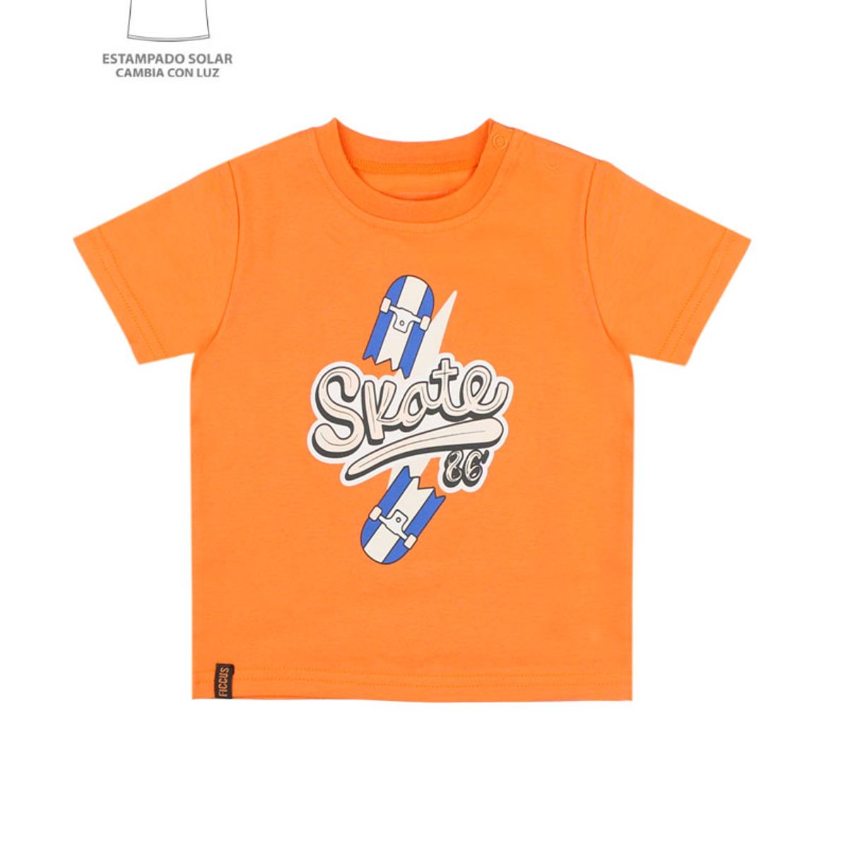 FICCUS - Polera Niño Day To Day 2610691 Beige Ficcus