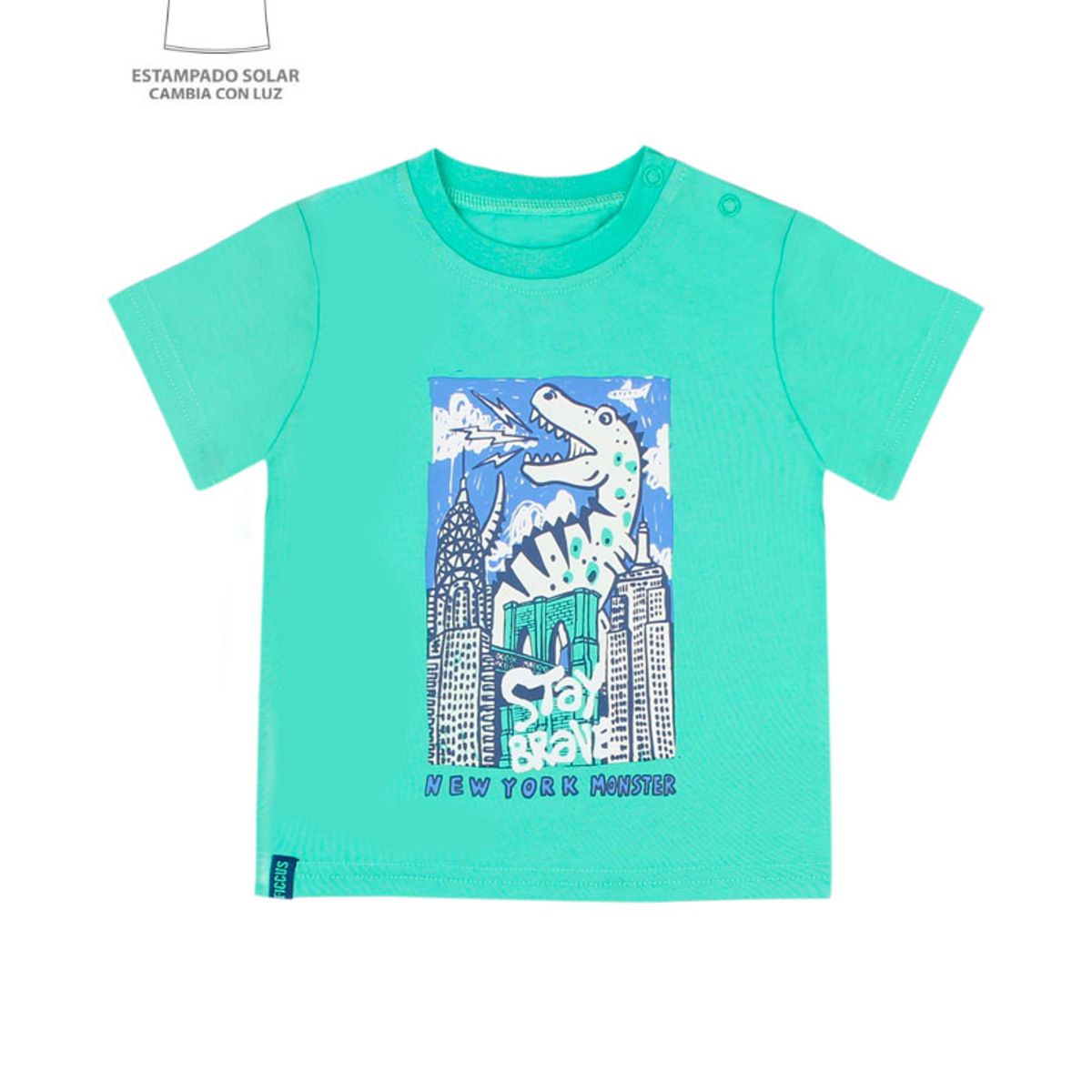 FICCUS - Polera Niño Day To Day 2610691 Beige Ficcus