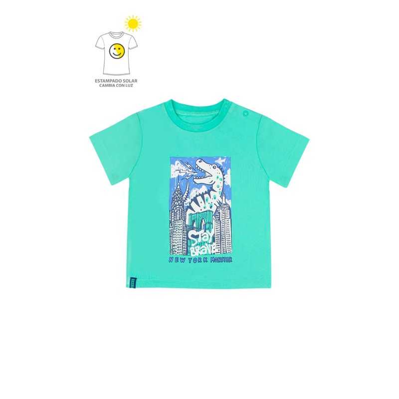 FICCUS - Polera Niño Day To Day 2610691 Beige Ficcus