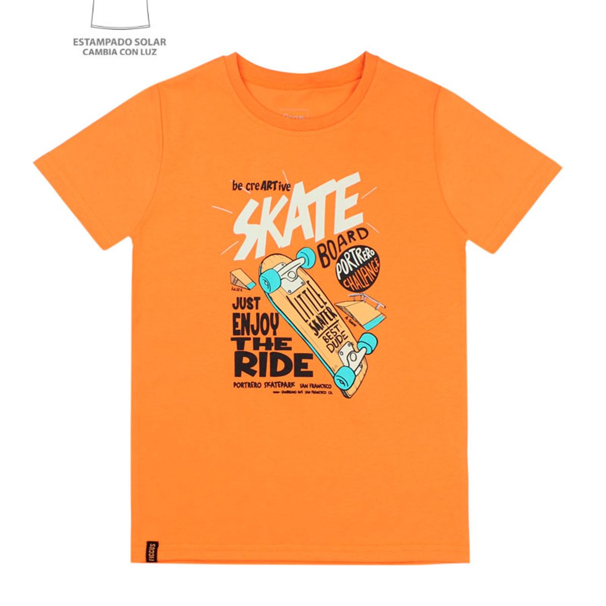 FICCUS - Polera Niño Day To Day 2610691 Beige Ficcus