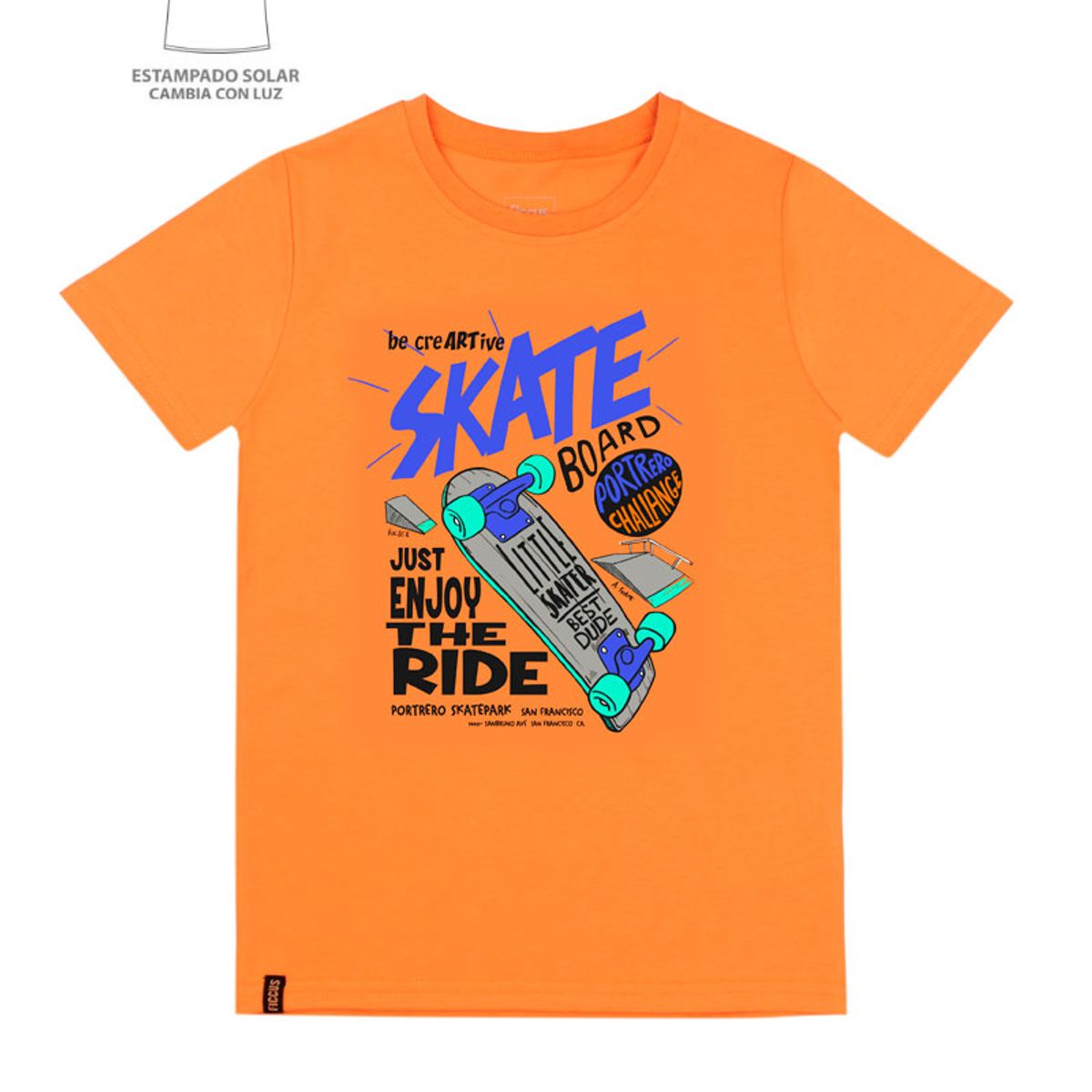 FICCUS - Polera Niño Day To Day 2610691 Beige Ficcus