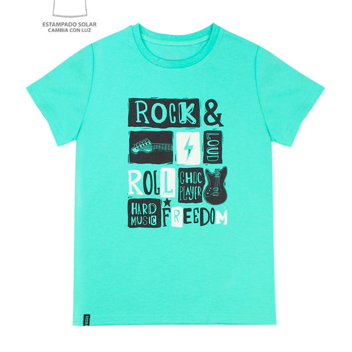 FICCUS - Polera Niño Power Light 2610793 Verde