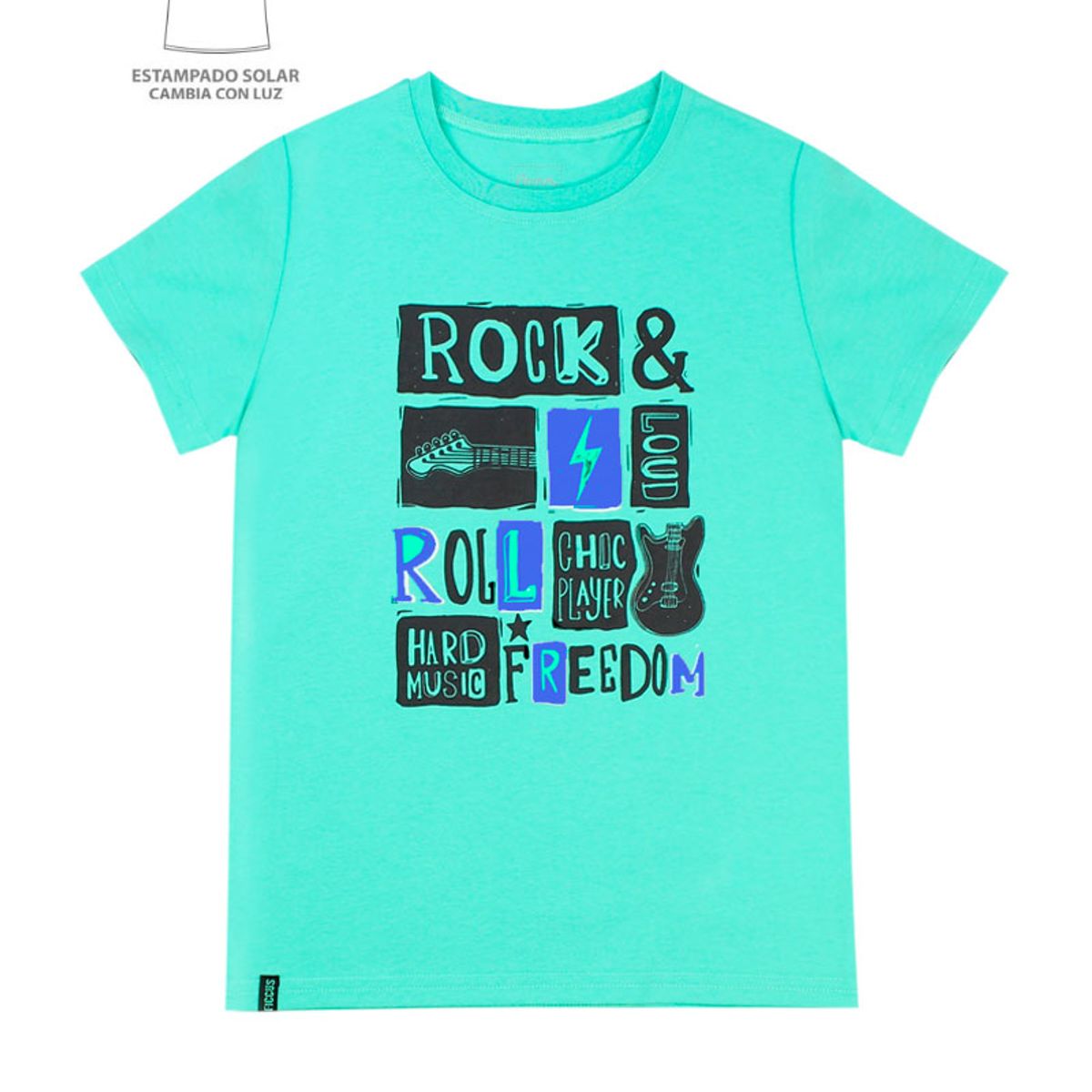 FICCUS - Polera Niño Power Light 2610793 Verde