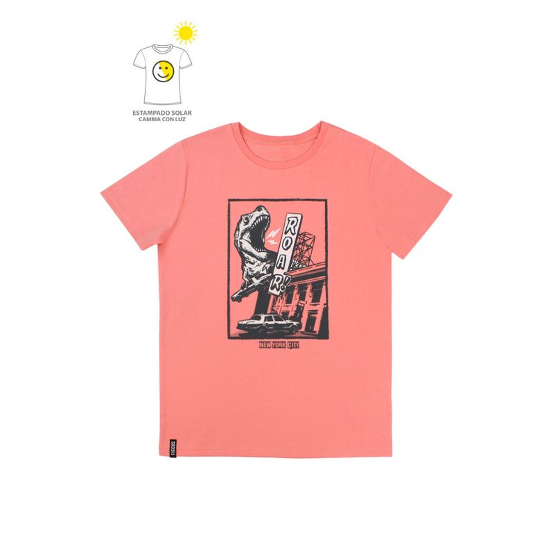 FICCUS - Polera Niño Day To Day 2610691 Beige Ficcus