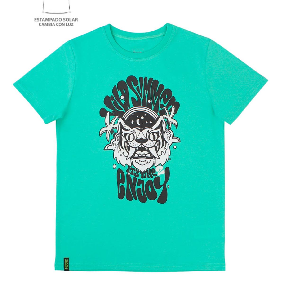 FICCUS - Polera Niño Day To Day 2610691 Beige Ficcus