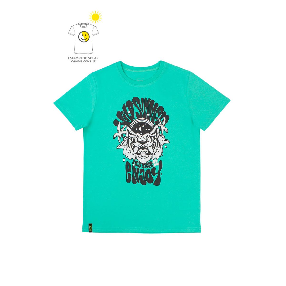 FICCUS - Polera Niño Day To Day 2610691 Beige Ficcus