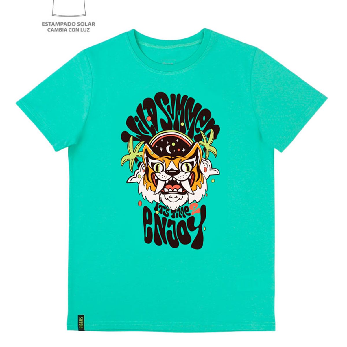 FICCUS - Polera Niño Day To Day 2610691 Beige Ficcus