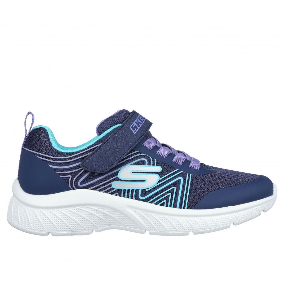 SKECHERS - Zapatillas Niña Microspec Plus Azul MT Skechers
