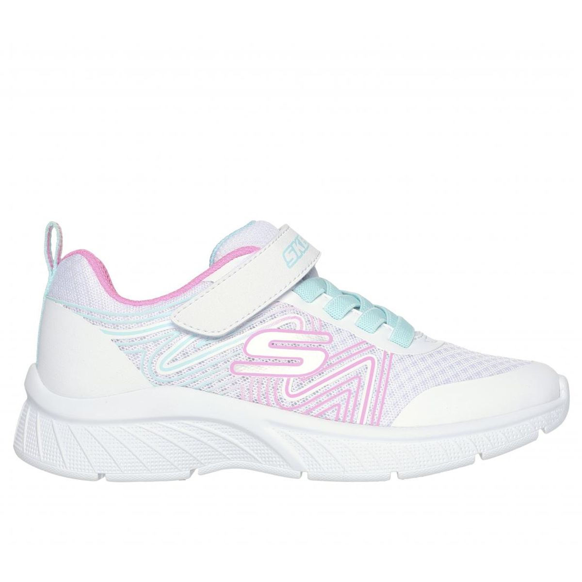SKECHERS - Zapatillas Niña Microspec Plus Blanco LT Skechers