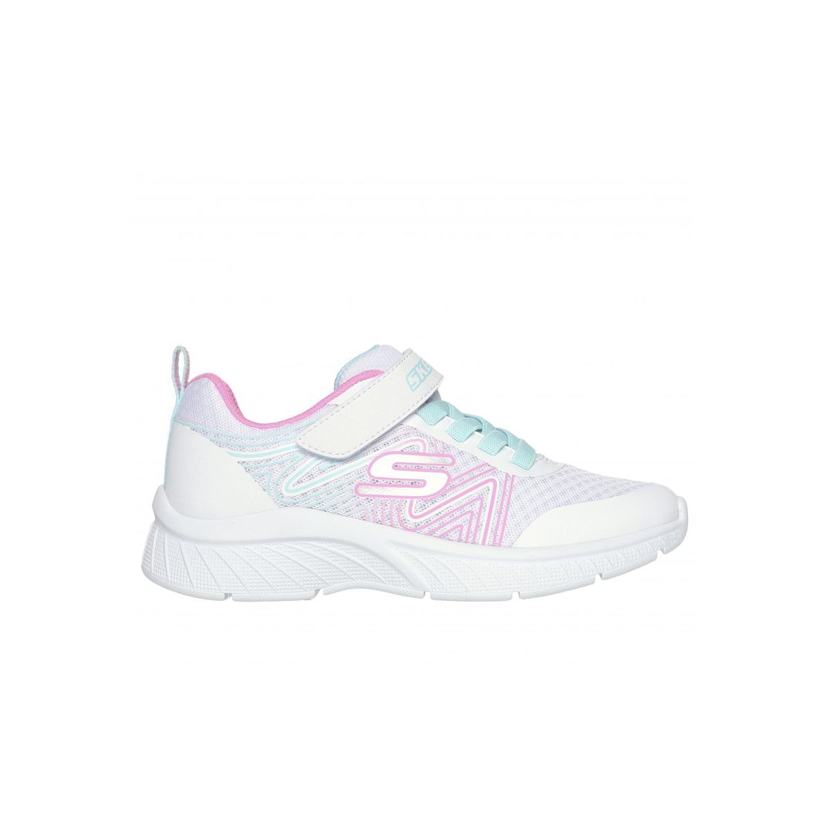 SKECHERS - Zapatillas Niña Microspec Plus Blanco LT Skechers