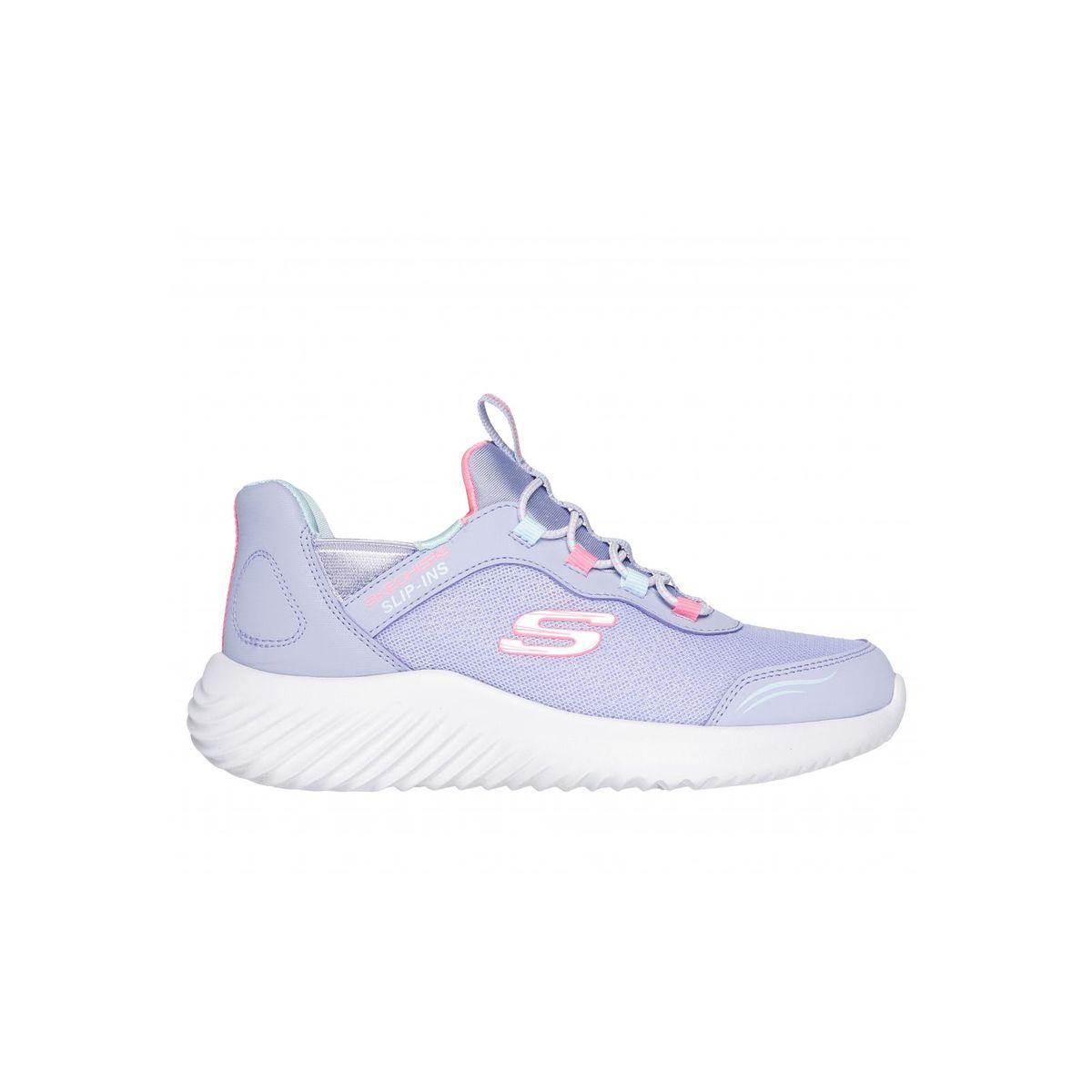 SKECHERS - Zapatillas Niña Slipins Bounder Simple Cute Morado Skechers
