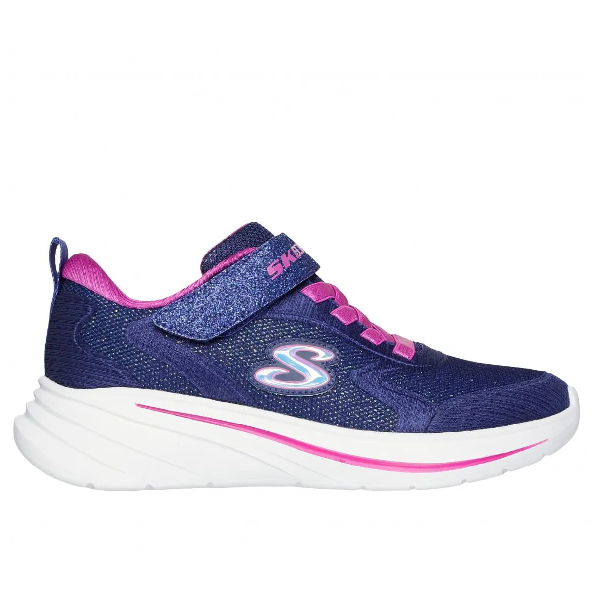 SKECHERS - Zapatillas Niña Wave 92 Azul L Skechers