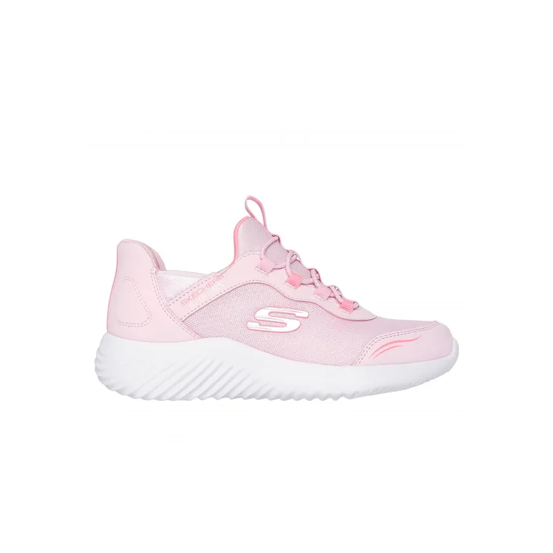 SKECHERS - Zapatillas Niña Slip-ins Bounder Simple Cute Rosado Skechers