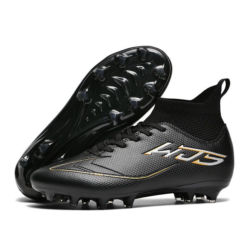 DANWEILE - Zapatillas de entrenamiento AG con tacos largosadolescente - Negro