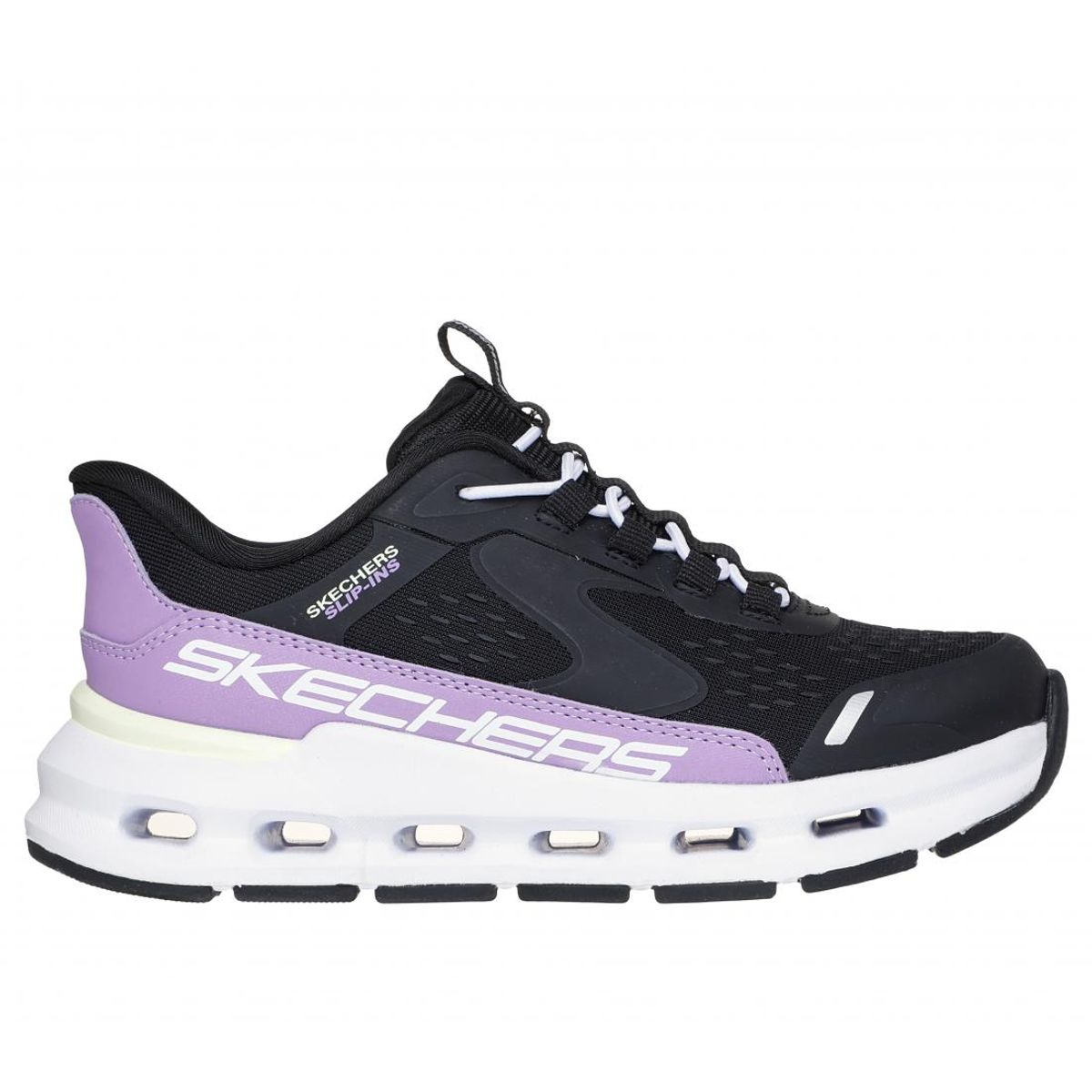 SKECHERS - Zapatillas Niña Slip-ins Glide-Step + Negro PR Skechers