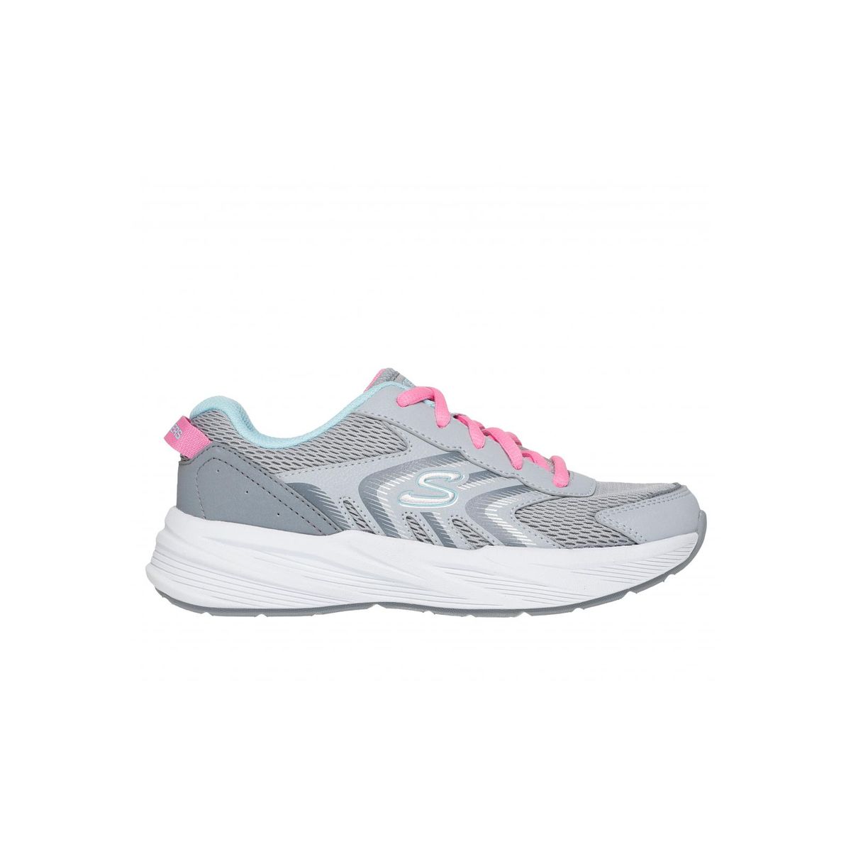 SKECHERS - Zapatillas Niña Microspec Tread Gris MT Skechers