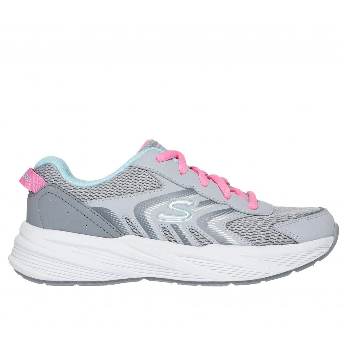 SKECHERS - Zapatillas Niña Microspec Tread Gris MT Skechers