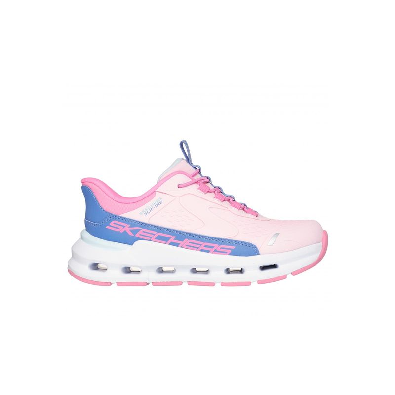 SKECHERS - Zapatillas Niña Slip-ins Glide-Step + Rosado BL Skechers