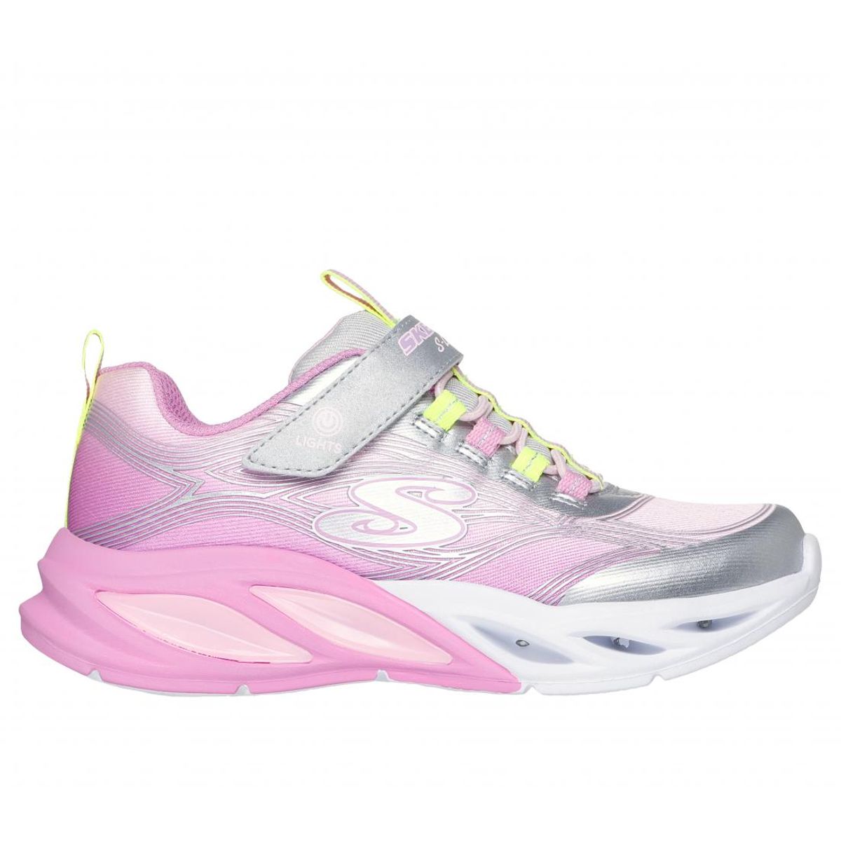 SKECHERS - Zapatillas Niña Cosmic Glow Gris SM Skechers