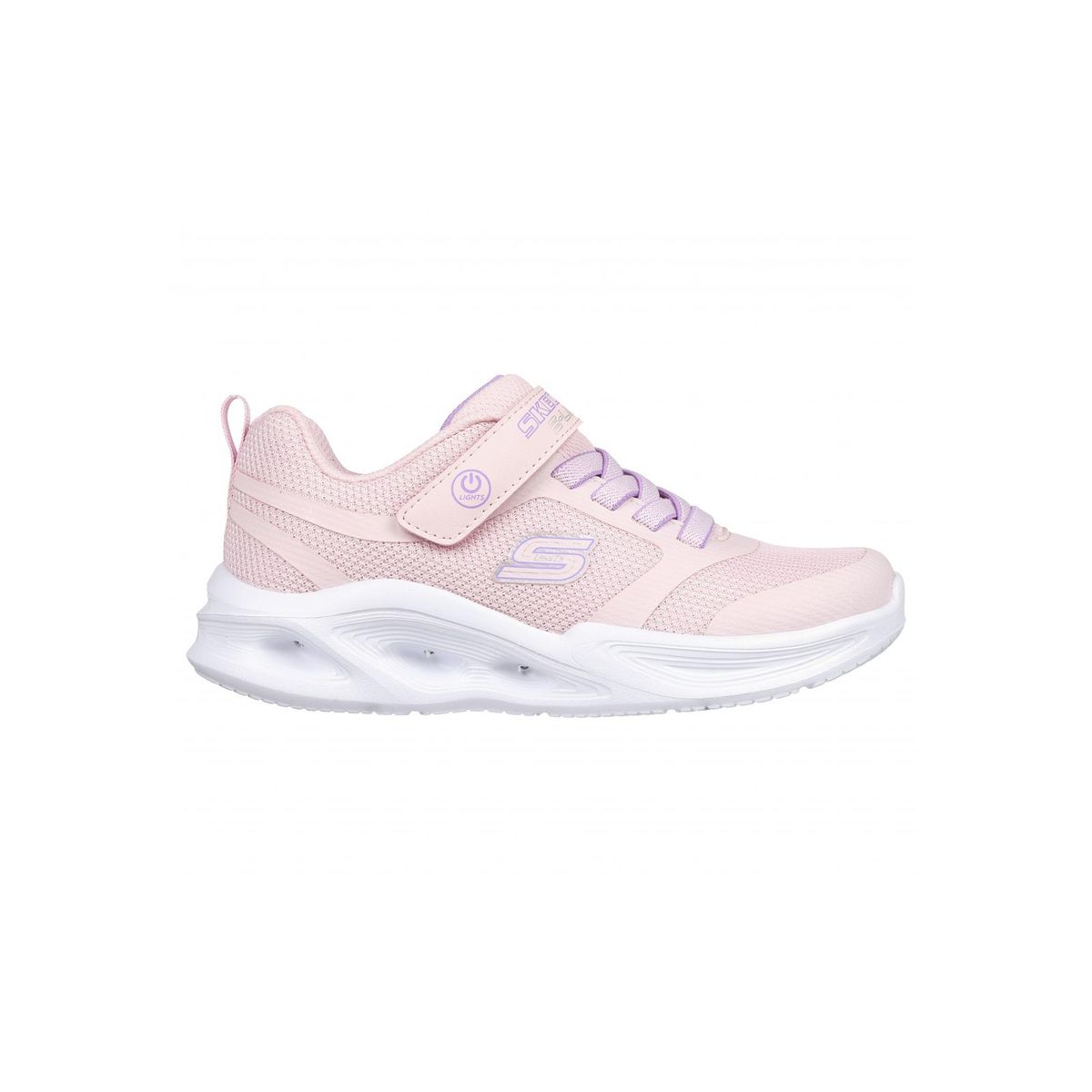 SKECHERS - Zapatillas Niña Skechers Sola Glow Rosado PK Skechers