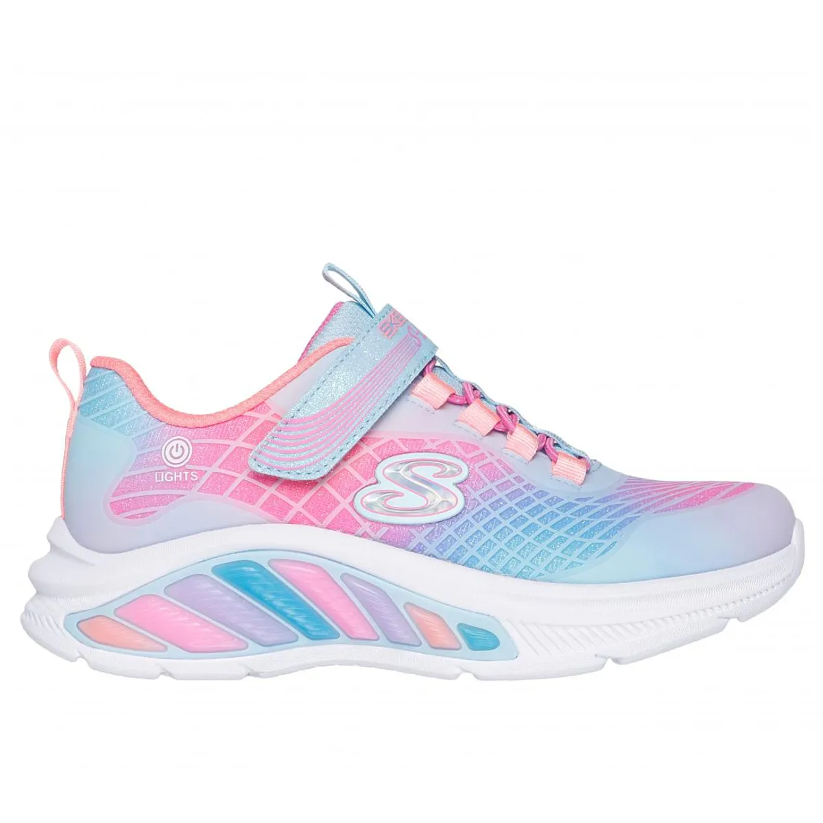 SKECHERS - Zapatillas Niña Rainbow Cruisers Azul LB Skechers