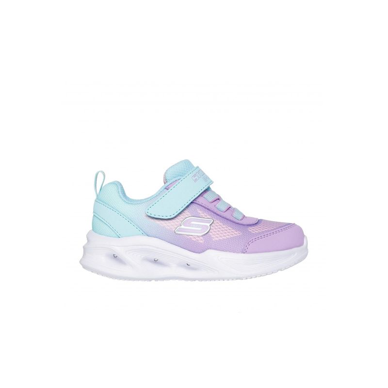 SKECHERS - Zapatillas Niña-Infant Sola Glow Azul TQ Skechers