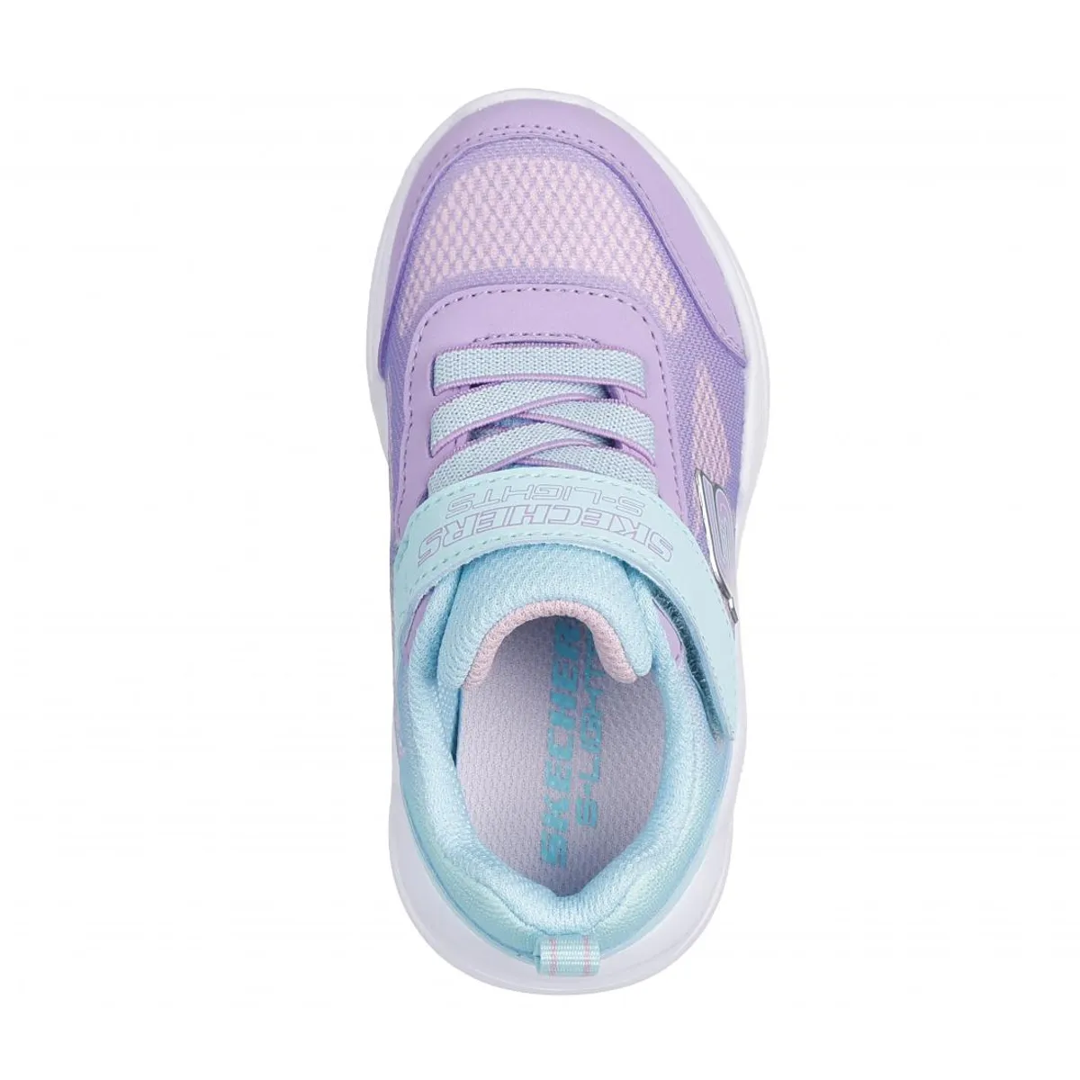 SKECHERS - Zapatillas Niña-Infant Sola Glow Azul TQ Skechers