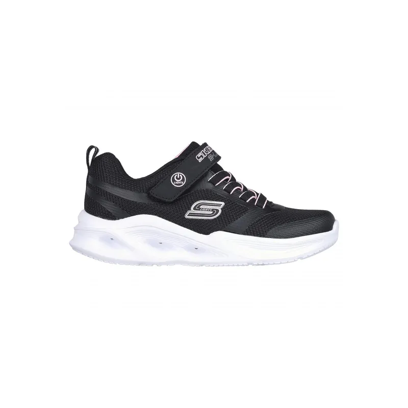 SKECHERS - Zapatillas Niña Sola Glow Negro BL Skechers