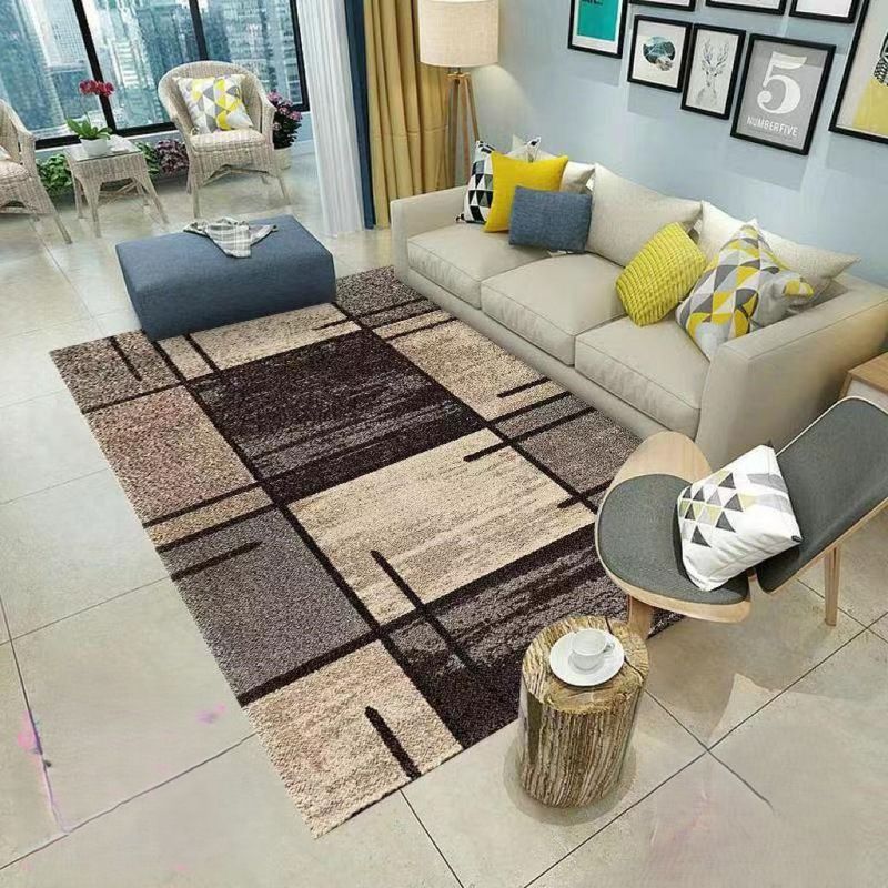 GENERICO - Alfombras Para Living con Diseños Tridimensionales Antideslizante