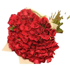 GENERICO - Ramo de 120 Rosas Rojas