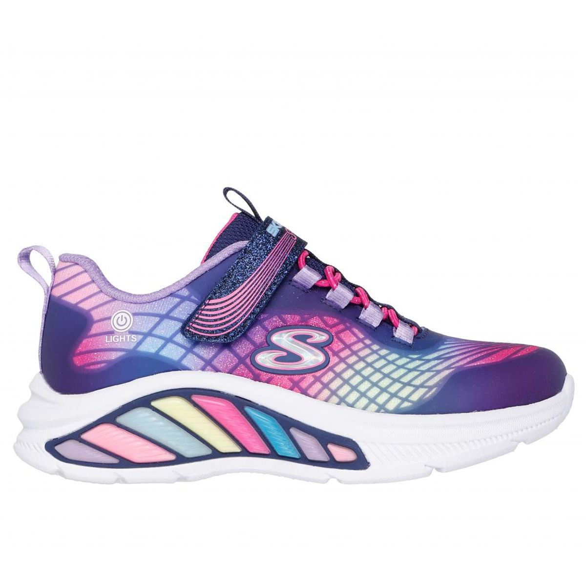 SKECHERS - Zapatillas Niña Rainbow Cruisers Azul MT Skechers