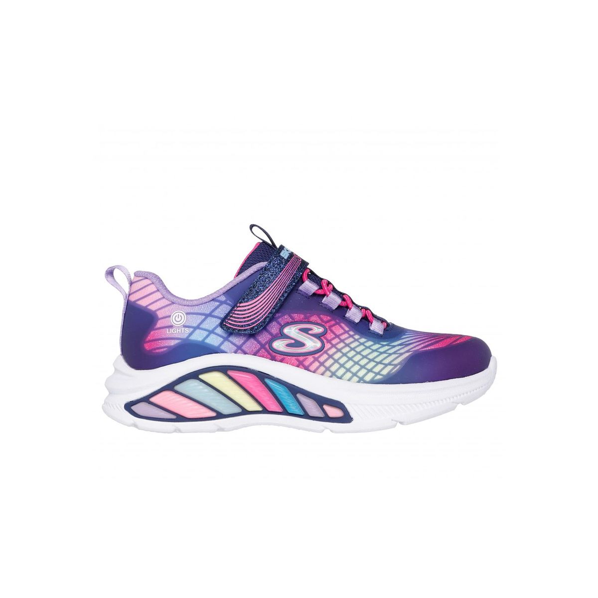 SKECHERS - Zapatillas Niña Rainbow Cruisers Azul MT Skechers