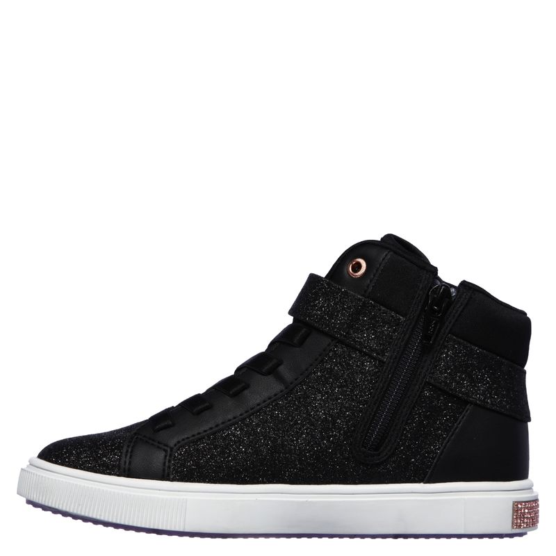 SKECHERS - Zapatilla Urbana Niña Shoutous Glitz Negra