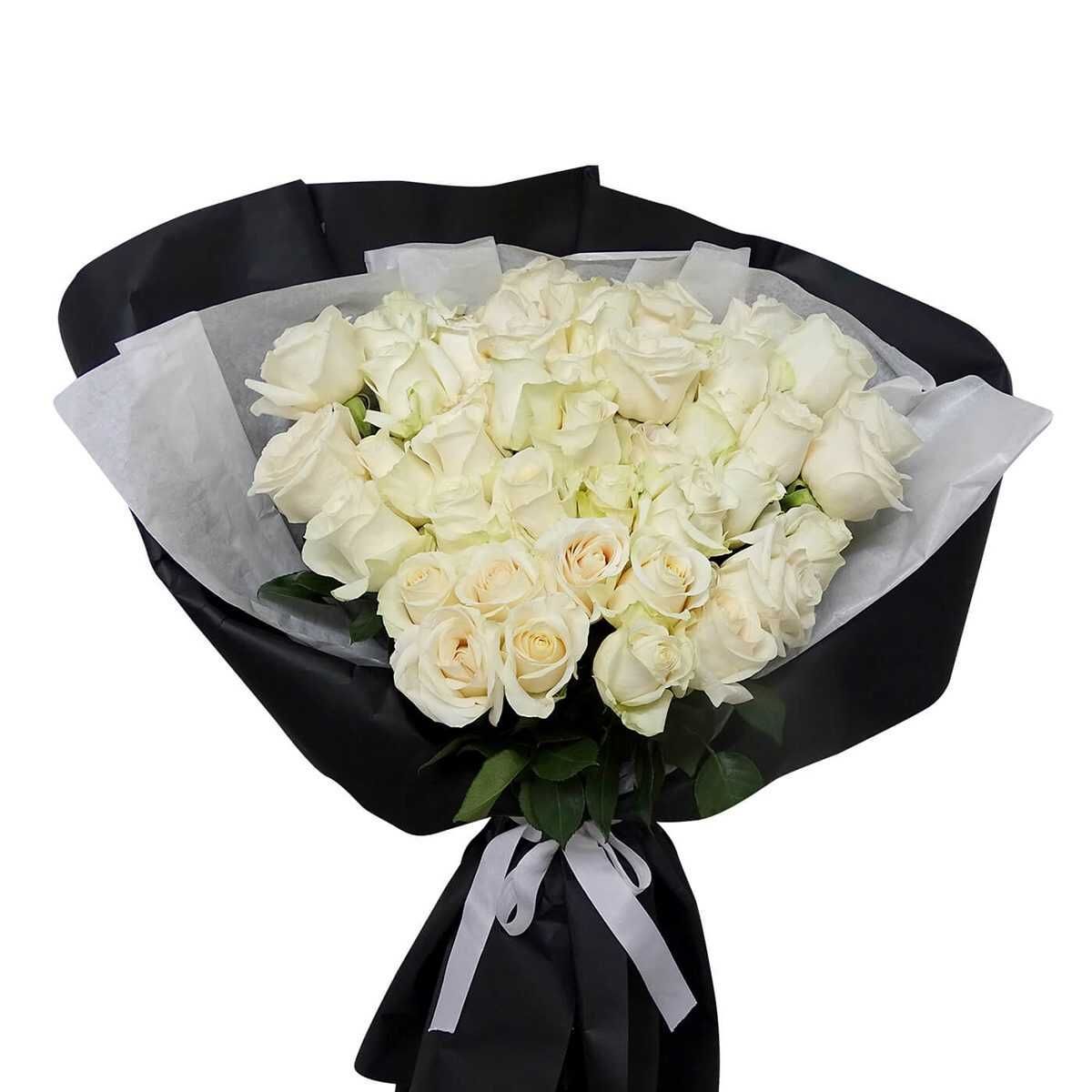 GENERICO - Ramo de 50 Rosas Blancas