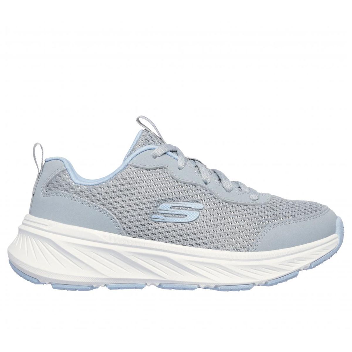 SKECHERS - Zapatillas Niña Edgeride Gris BL Skechers
