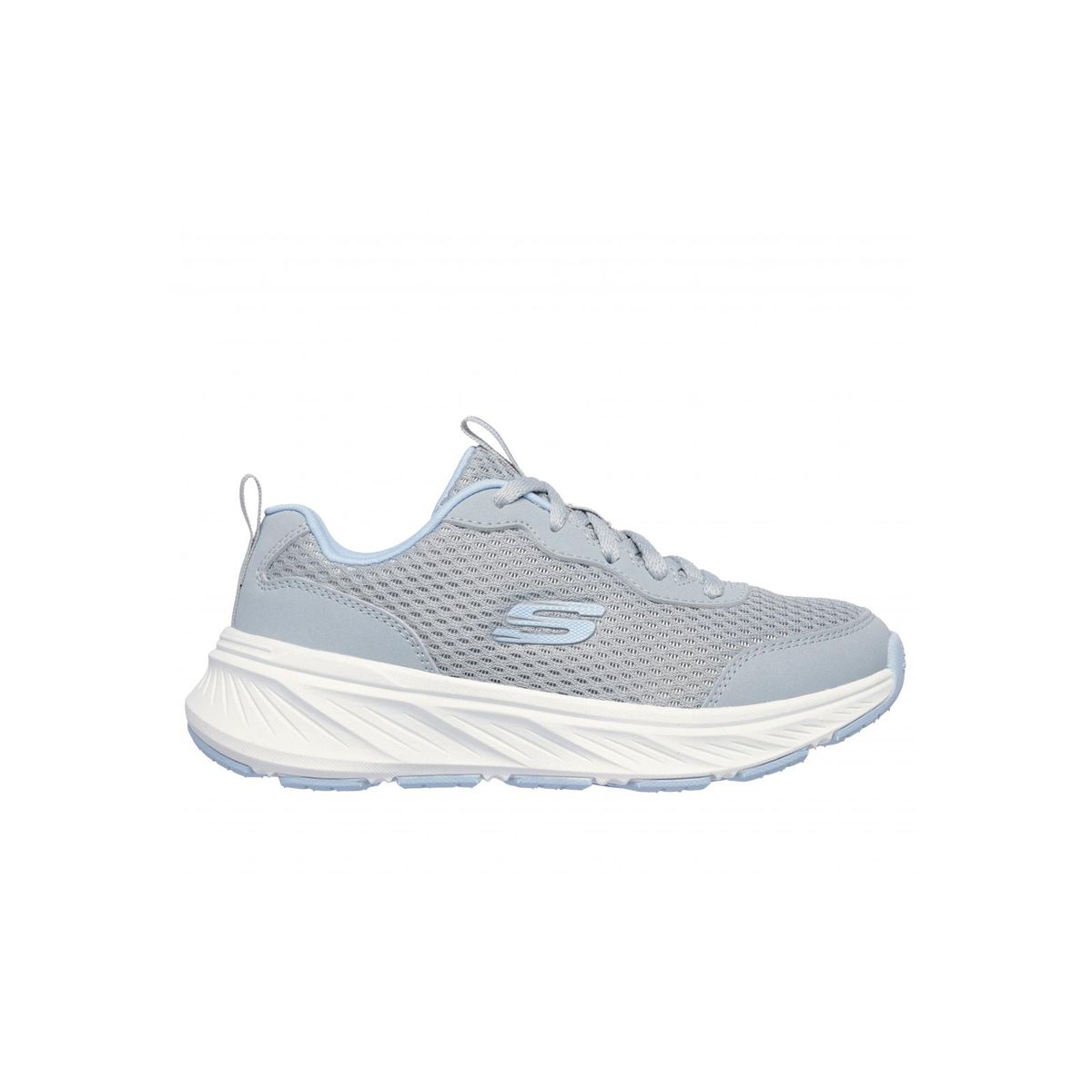 SKECHERS - Zapatillas Niña Edgeride Gris BL Skechers