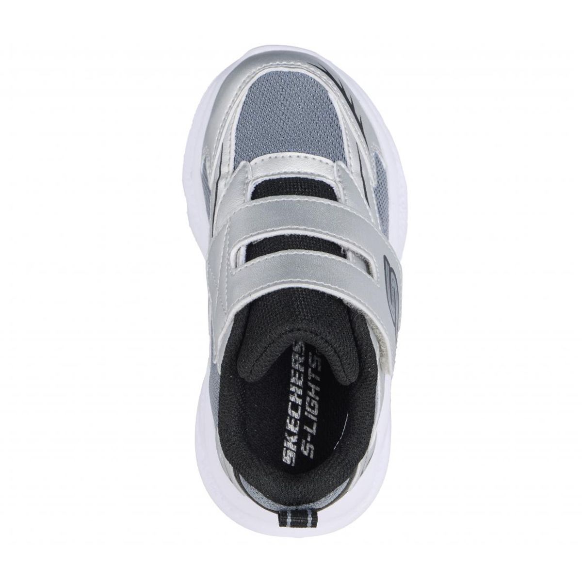 SKECHERS - Zapatillas Niño-Infant Meteor-Lights Plateado SL Skechers