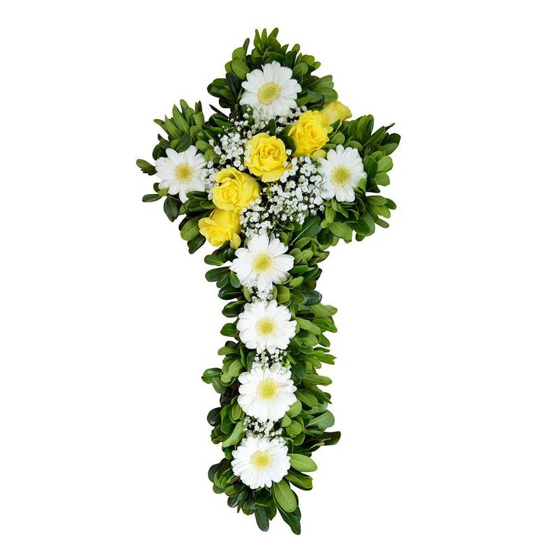 GENERICO - Cojín Cruz Fúnebre