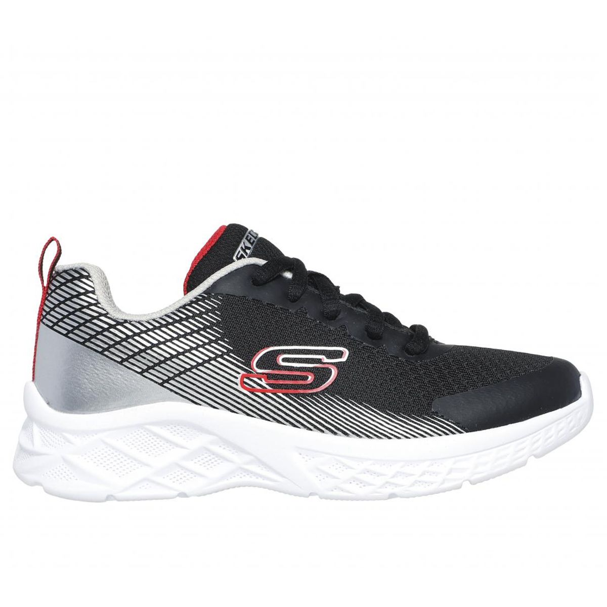 SKECHERS - Zapatillas Niño Microspec Ii Vovrix Negro Skechers