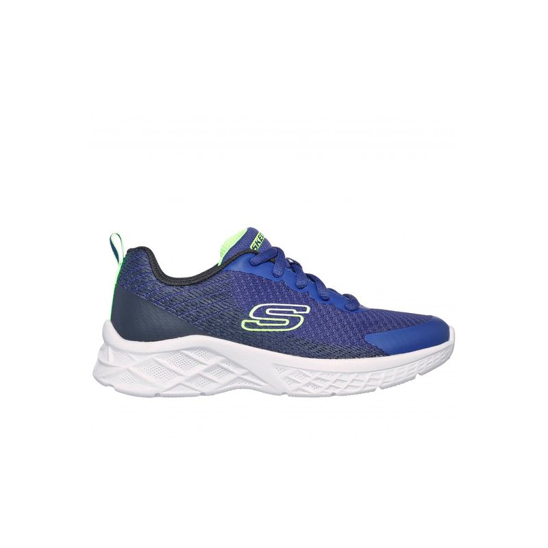 SKECHERS - Zapatillas Niño Microspec Ii Vovrix Azul Skechers