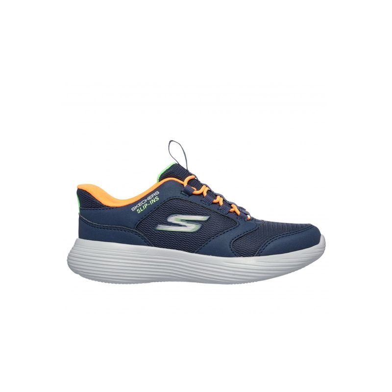 SKECHERS - Zapatillas Niño Slip-ins Go Run 400 V2 Azul Or Skechers