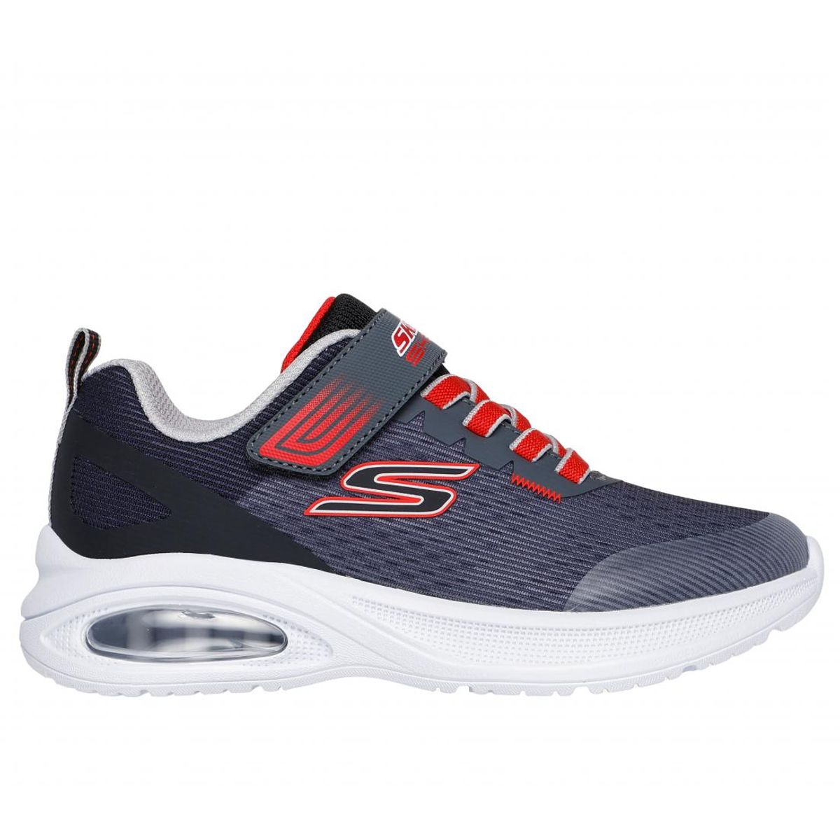 SKECHERS - Zapatillas Niño Microspec Max Advance Gris BK Skechers