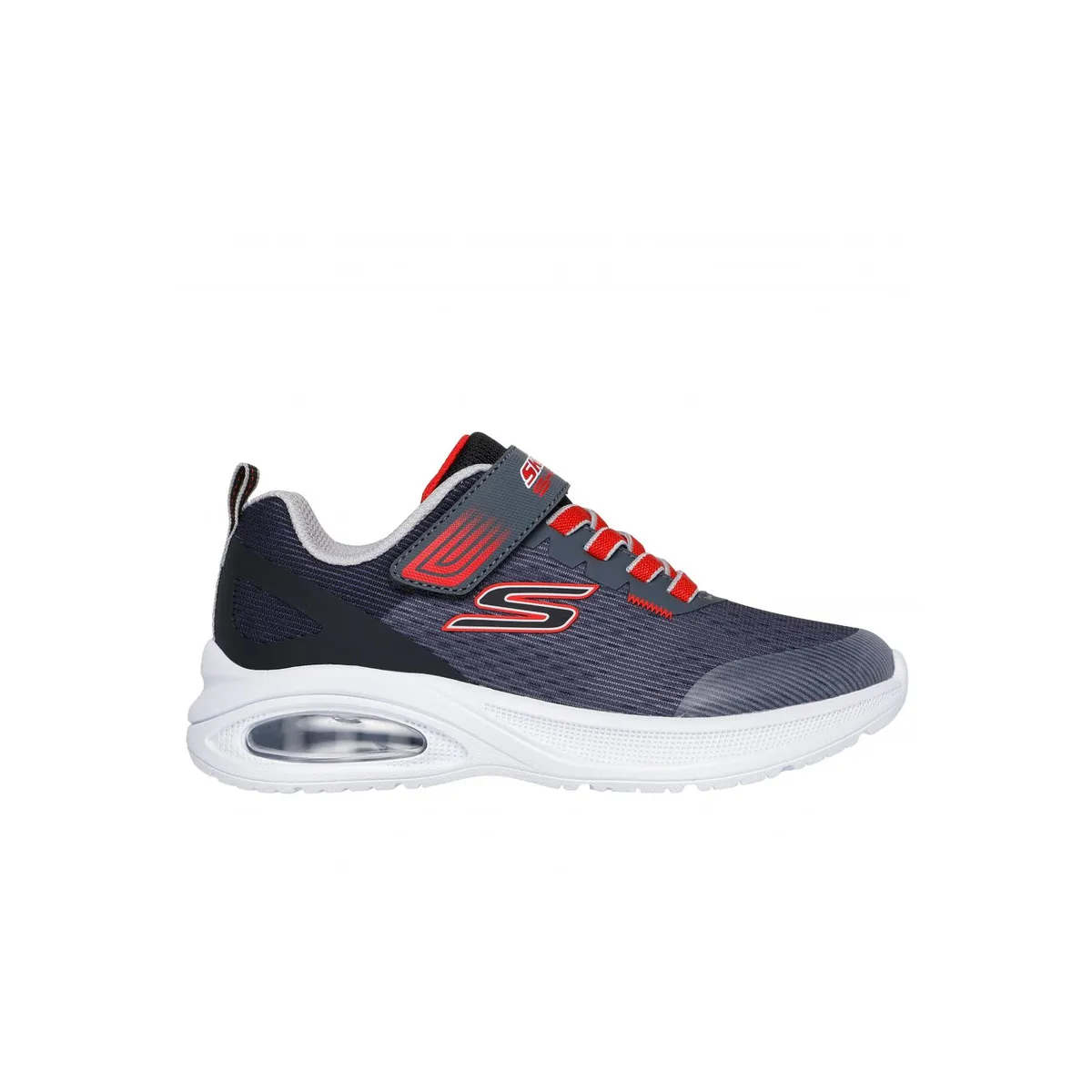 SKECHERS - Zapatillas Niño Microspec Max Advance Gris BK Skechers