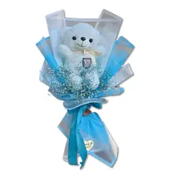 GENERICO - Bouquet de Ilusión con Peluche de 30cm