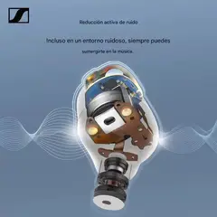 SENNHEISER - Auriculares CX500BT Gris Espacial Reacondicionados